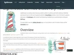 Sites similar to lighthouse.readthedocs.io