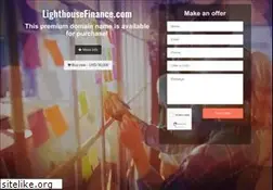 Sites similar to lighthousefinance.com
