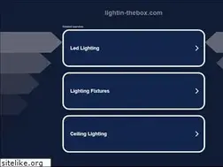 Sites similar to lightin-thebox.com