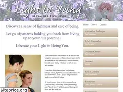 Sites similar to lightinbeing.com