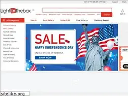 Sites similar to lightinthebox.com.au