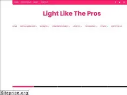 Sites similar to lightlikethepros.com
