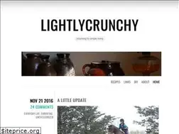 Sites similar to lightlycrunchy.wordpress.com