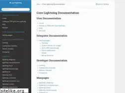 Sites similar to lightning.readthedocs.io