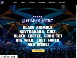 Sites similar to lightninginabottle.org