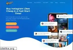 Sites similar to lightninglikes.com
