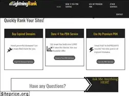 Sites similar to lightningrank.com