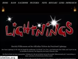 Sites similar to lightnings.de