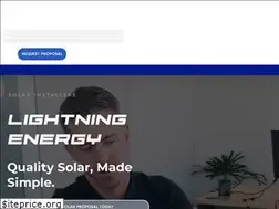Sites similar to lightningsolar.com.au