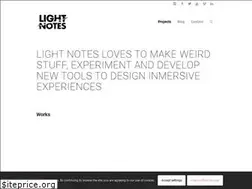 Sites similar to lightnotes.es