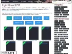 Sites similar to lightnovelpdf.com
