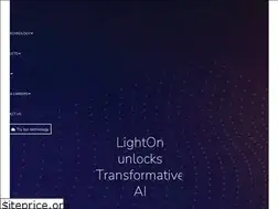 Sites similar to lighton.ai