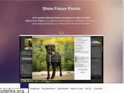 Sites similar to lightroomfocuspointsplugin.com