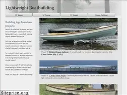 Sites similar to lightweightboatbuilding.com