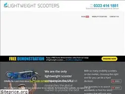 Sites similar to lightweightscooters.co.uk