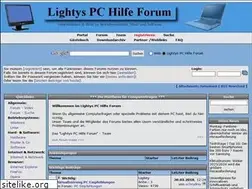 Sites similar to lightys-pchilfe-forum.info