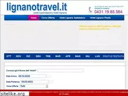 Sites similar to lignanotravel.it