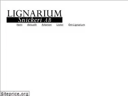 Sites similar to lignarium.se