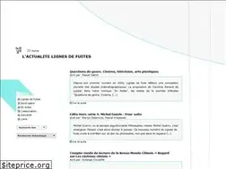 Sites similar to lignes-de-fuite.net