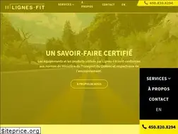 Sites similar to lignes-fit.com
