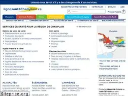 Sites similar to lignesantechamplain.ca