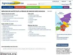 Sites similar to lignesantesnm.ca