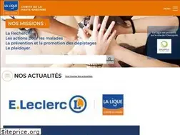 Sites similar to liguecancer31.fr