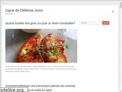 Sites similar to liguededefensejuive.net