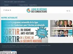 Sites similar to liguedesconducteurs.org