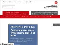 Sites similar to ligues-rhumatisme.ch