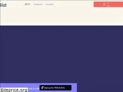 Sites similar to liist.com