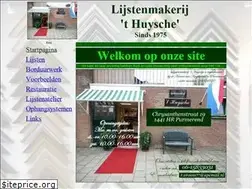 Sites similar to lijstenmakerijthuysche.nl