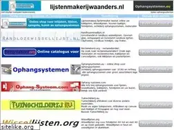 Sites similar to lijstenmakerijwaanders.nl