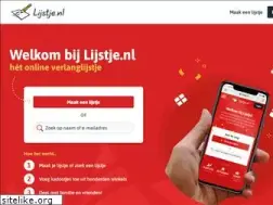 Sites similar to lijstje.nl
