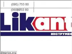 Sites similar to likant.com.ua