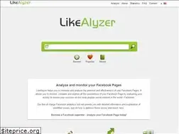 Sites similar to likealyzer.com