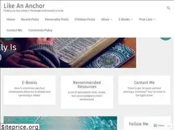 Sites similar to likeananchor.com