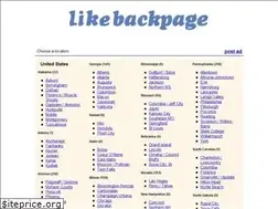 Sites similar to likebackpage.com
