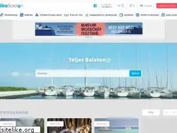 Sites similar to likebalaton.hu