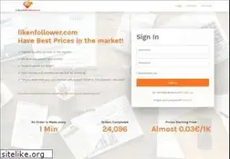 Sites similar to likenfollower.com