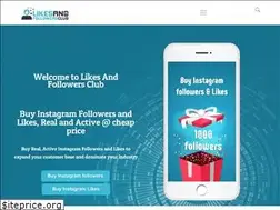 Sites similar to likesandfollowersclub.net
