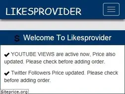 Sites similar to likesprovider.com