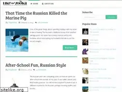 Sites similar to likethevodka.com
