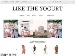Sites similar to liketheyogurt.com