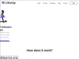 Sites similar to likeup.me