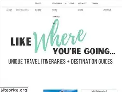 Sites similar to likewhereyouregoing.com