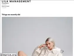 Sites similar to lilamanagement.com