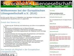 Sites similar to liliengesellschaft.org