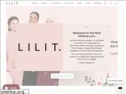 Sites similar to lilitstore.com