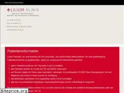 Sites similar to lilium-klinik.de